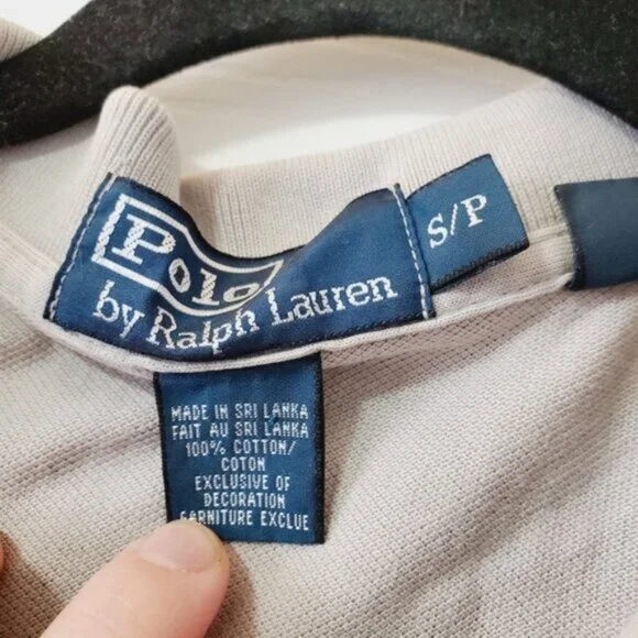 Polo Ralph Lauren Gray Polo Shirt S - Picture 4 of 6